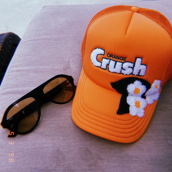 NWOT RARE “Organge Crush” Trucker Hat OS - Picture 10 of 11